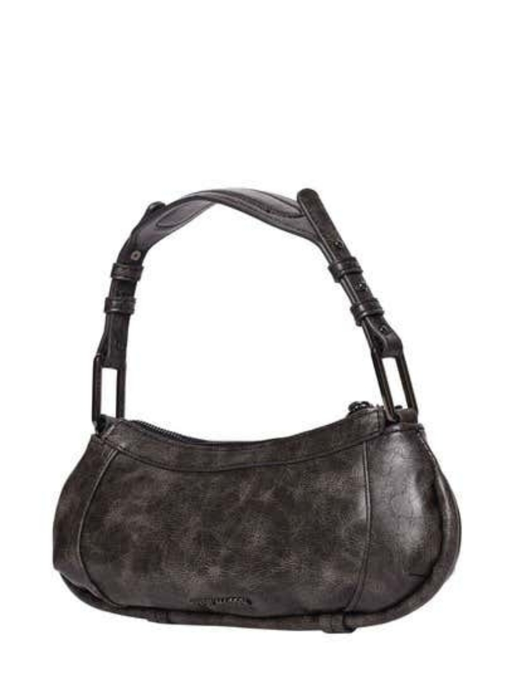 Steve Madden Black Curved Shoulder Bag - Picture 3 of 6